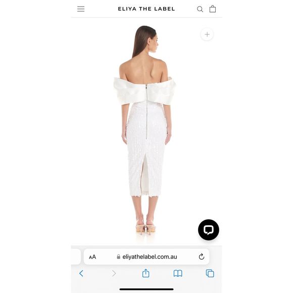 White Size XS Cocktail dress - Picture 2 of 2